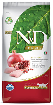 Farmina N&D sac 11 lb face avant montrant l’emballage et bénéfice nutritionnel