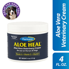 Farnam Aloe Heal texture crème gros plan apaisante et non grasse pour cicatrisation