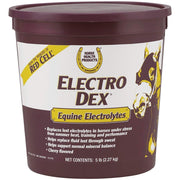 Farnam Horse Health Electro Dex paquet avant montrant l'étiquette et le dosage pratique