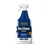 Farnam flacon No Chew 32 oz montrant l’avant et le spray efficace