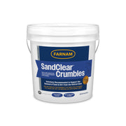 Farnam SandClear emballage devant montrant le pot pratique et la durée de 32 jours