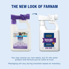 Farnam Vetrolin applicateur détaillé qui dose le produit sans gaspillage