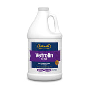 Farnam Vetrolin Shine face avant montrant emballage et bénéfice brillance