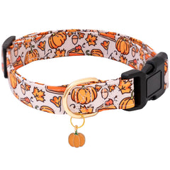 Faygarsle collier automne face montrant motif feuilles et style visible