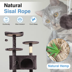 FDW texture du perchoir en peluche apportant confort pour longues siestes