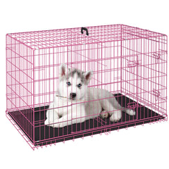 FDW cage 24" face avant montrant double porte et sécurité