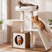 FEANDREA arbre à chat vue de face montrant stabilité et design