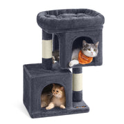 FEANDREA vue avant de l'arbre à chat, stabilité et design compact