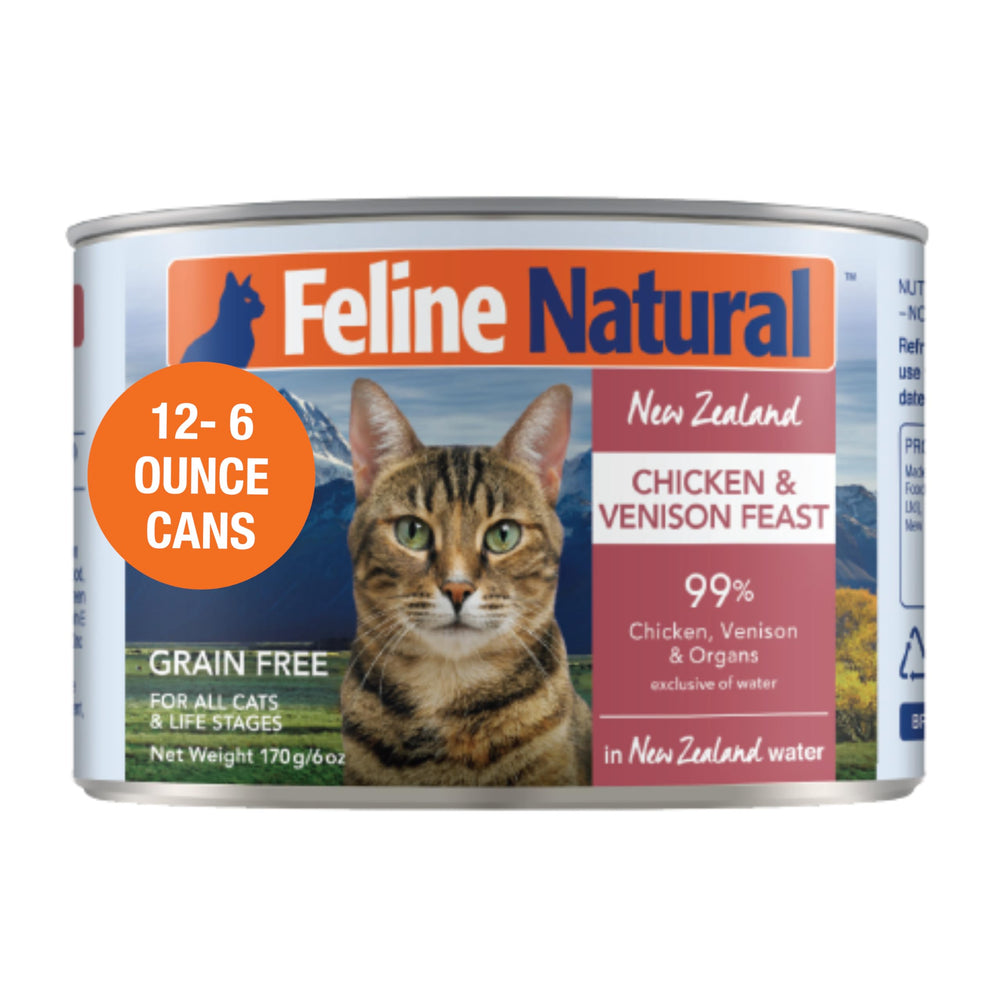 Feline Natural avant de la boîte montrant l'emballage clair et informatif