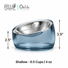 Felli base acrylique surélevée assurant stabilité et position de tête naturelle