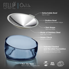 Felli gros plan sur l’inox 304 poli pour un nettoyage facile et hygiénique