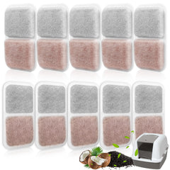 Fenkabs emballage pack 10 filtres montrant quantité et compatibilité, facilite achats