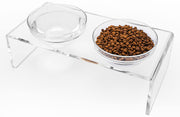 Feoyoho support acrylique transparent face avant, design élégant et stable