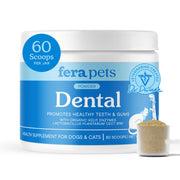 Fera Pets emballage avant montrant le produit et l'usage pratique