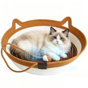 FHKPET panier face avant montrant un nid cosy et sécurisant