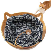 FHKPET panier face montrant forme ronde et confort visible