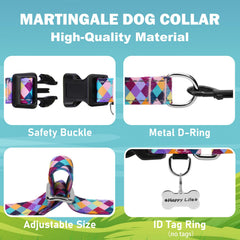 Fidohug collier éclairé la nuit illustrant la visibilité réfléchissante accrue