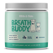 Fifth & Fido emballage avant montrant la poudre et bénéfice pratique