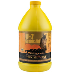 Finish Line U7 présentant l'emballage montrant dosage et instructions pour commodité