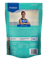 Finley’s gros plan sur la texture croustillante pour meilleure mâche