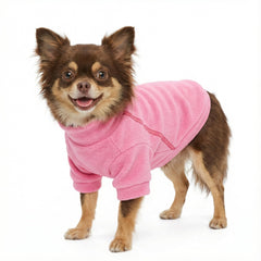 Fitwarm gros plan tissu montrant texture polaire douce et maintien thermique
