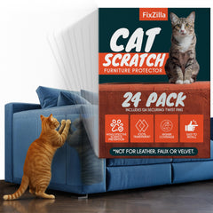 FixZilla emballage avant montrant le lot 24 pièces et fixation, protection claire et complète