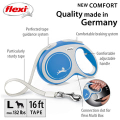 FLEXI mécanisme de freinage visible garantissant arrêt rapide