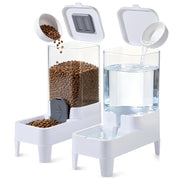 Flowecat vue avant de l'ensemble distributeur et fontaine, solution pratique