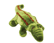 Fluff & Tuff Georgia Gator vue de face montrant la taille et l'attrait de jeu