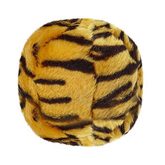 Fluff & Tuff Tiger Ball face avant montrant motif tigre et douceur