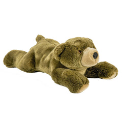 Fluff & Tuff Sadie Bear vue face montrant peluche douce et robuste pour jeux
