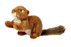 Fluff & Tuff Red Squirrel gros plan queue moelleuse pour saisir et jouer