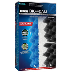 Fluval pack face montrant les recharges, facilite entretien régulier
