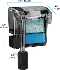 Fluval AquaClear 30 gros plan mousse AquaClear pour filtration mécanique améliorée