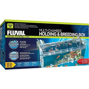 Fluval vue avant du bac multicompartment montrant séparation et visibilité améliorée