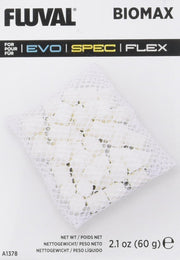 Fluval SPEC BioMax face avant du lot de trois montrant la taille et l'emballage pratique pour une filtration efficace