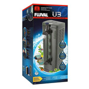 Fluval U3 face avant montrant design compact et panneau de contrôle facile