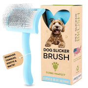 Flying Pawfect face avant de la brosse montrant design ergonomique et efficacité