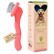 Flying Pawfect face emballage corail montrant design et taille pratique