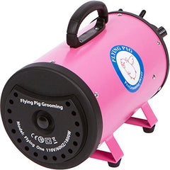 Flying Pig Grooming appareil en action sur chien montrant séchage rapide