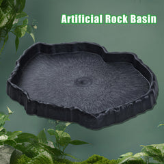 Flylin gamelle installée en coin de terrarium offre gain de place