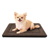 Fogkiss vue avant du matelas pour chien, confort immédiat en caisse