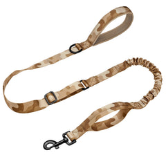 Forestpaw laisse camo vue frontale montrant robustesse et style tactique