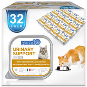 Forza10 face avant du paquet montrant le lot de 32 boîtes et la saveur saumon