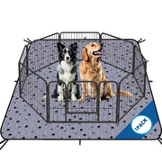Fostanfly emballage avant montrant le tapis XL et ses dimensions pratiques