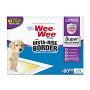 Four Paws emballage avant montrant quantité et dimensions pour rangement optimisé