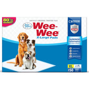 Four Paws emballage face montrant le paquet et la quantité pratique