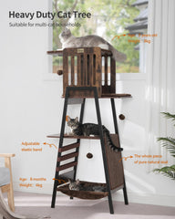 FourFurPets hamac oversized, grand repos adapté aux gros chats