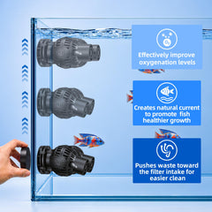 FREESEA gros plan sur la buse rotative permettant réglage d'angle efficace