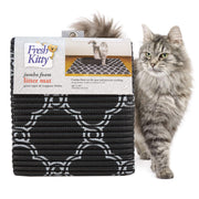 Fresh Kitty tapis face avant montrant design quatrefoil et protection étendue